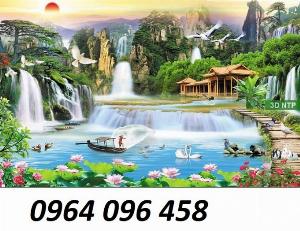 Tranh 3d - tranh gạch 3d ốp tường ngoài trời - VCB4
