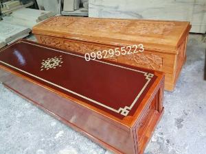 Tiểu quách gỗ vàng tâm