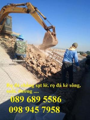 Rọ thép mạ kẽm 2x1x1 và 2x1x0,5m có sẵn