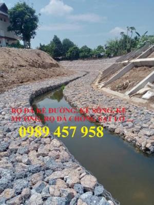 Rọ thép mạ kẽm 2x1x1 và 2x1x0,5m có sẵn