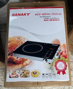 Bếp hồng ngoại Sanaky SNK-IHC2021A kiểu dáng đơn giản, siêu mỏng