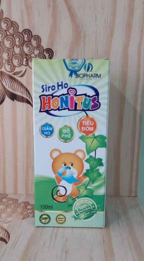 Siro HONITUS 100 ML bổ phế, hỗ trợ giảm ho gió, ho khan, ho do thay đổi thời tiết, ho do lạnh, ho có đờm.