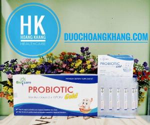 BIOCARE PROBIOTIC GOLD Bổ sung men vi sinh đường ruột, kích thích ăn ngon.