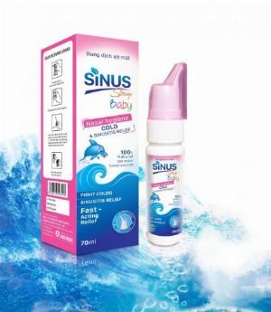 Sinus Spray Trẻ Em - Dung Dịch Xịt Mũi 70 Ml