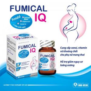 Fumical IQ Prenatal Cung cấp canxi, vitamin và khoáng chất cho cơ thể