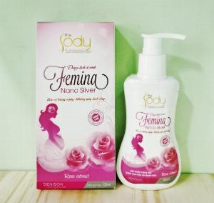 Dung dịch vệ sinh FEMINA với 3 mùi dịu mát