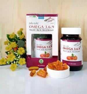 DẦU GẤC OMEGA 3.6.9 ( Fish Oil + Gac Oil + Vitamin E )