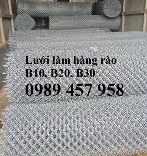 Bán Lưới b10 ô 10x10, Lưới thép b20 ô 20x20, Lưới b30 30x30 mạ kẽm ship toàn quốc