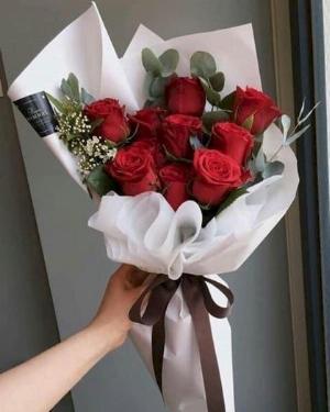 Bó hoa hồng đỏ tặng ngày lễ valentine - LDNK130