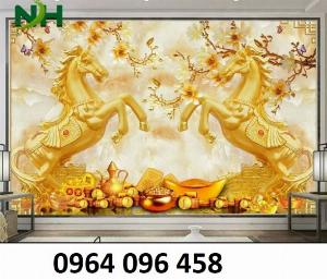 Tranh gạch 3d mã đáo thành công - XCV4