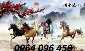 Tranh gạch 3d mã đáo thành công - XCV4