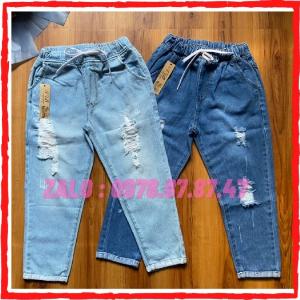 Quần Baggy Jean Nữ  Có Bigsize m50