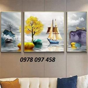 Gạch tranh 3d - tranh ốp tường