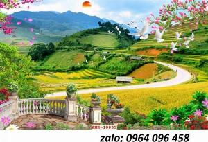 Tranh 3d trang trí phòng khách - phòng bếp - phòng ngủ - BVC4