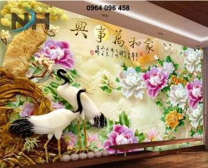 Tranh ngọc 3d - tranh gạch 3d giả ngọc - SDG4