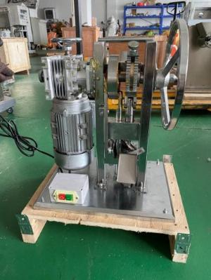 Máy dập viên nén 1 chày 1,5T, máy nén viên thuốc 1,5 tấn