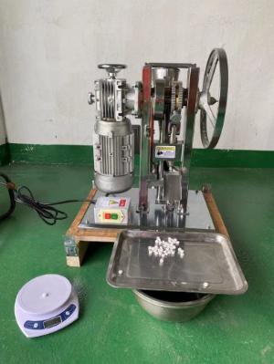 Máy dập viên nén 1 chày 1,5T, máy nén viên thuốc 1,5 tấn