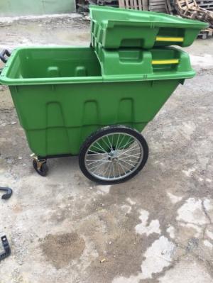 Xe gom rác nhựa 400 lít