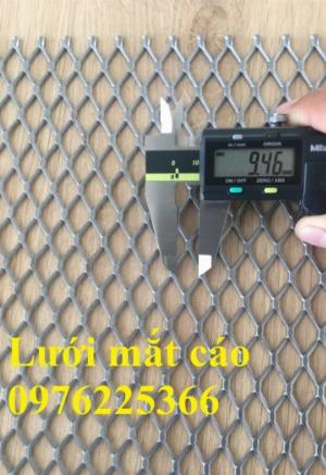 Lưới mắt cáo cán phẳng, lưới dập giãn cán phẳng, lưới thép hình thoi