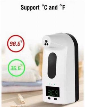 Máy Rửa Tay Sát Khuẩn + Đo Nhiệt Độ V18 Pro