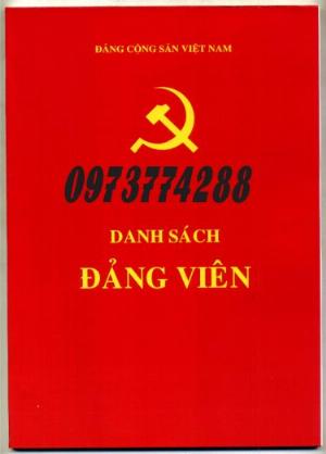 Bán sổ ghi biên bản sinh hoạt, nghi quyết chi, đảng bộ
