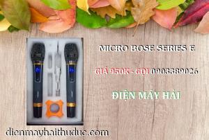 Micro không dây Bose Series E xài cho Loa kéo, Amply đều được