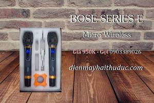 Micro không dây Bose Series E xài cho Loa kéo, Amply đều được