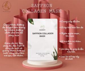 Mặt Nạ Tinh Nhụy Hoa Nghệ Tây KN Beauty Saffron Collagen Mask 30gr