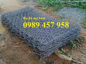 Sản xuất Rọ đá hộc chống sụt lở 2*1*1, Rọ Thép bọc nhựa 2*1*1, Rọ đá hộc 2*1*0,5m