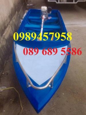 Bán Thuyền composite 4m, cano giá rẻ chở 4-6 người, Cano gắn động cơ