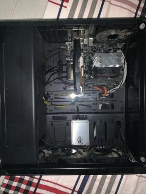 Thùng PC G4600 8gb ram 128gb ssd