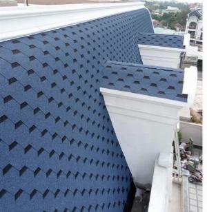 Tấm lợp bitum phủ đá nhập khẩu thổ nhĩ kỳ kiểu dáng vẩy rồng, tổ ong, hình chữ nhật