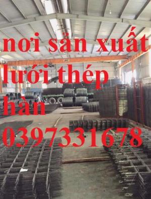 Lưới thép hàn D5 a50x100, a50x150, a50x200 giá sỉ