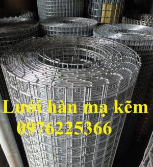 Lưới thép hàn cuộn, lưới thép hàn mạ kẽm, lưới hàn ô vuông