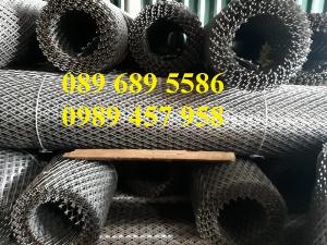 Lưới thép dập giãn, Lưới hình thoi, Lưới mắt cáo 30x60, 45x90, Lưới tô tường
