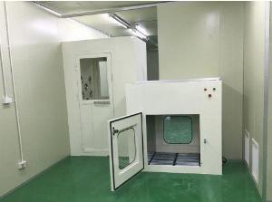 Pass Box Có Băng Tải Con Lăn