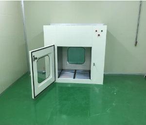 Pass Box Có Băng Tải Con Lăn