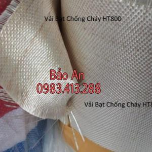 Bạt chống cháy , vải thủy tinh chống cháy HT800 ( 1x50m/ cuộn)