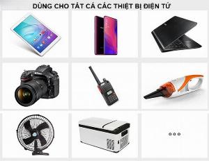 Bộ chuyển đổi nguồn điện cao cấp cho ô tô, hỗ trợ sạc nhanh QC3.0 MCI-07
