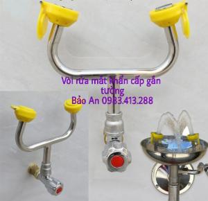 Vòi rửa mắt khẩn cấp gắn tường