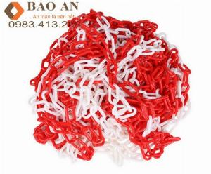 Xích nhựa nối cọc tiêu, dây xích nhựa phi 6mm