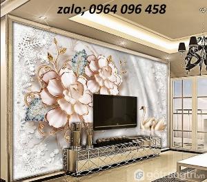 Gạch tranh 3d hoa giả ngọc - LHD32
