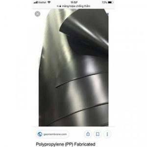 Tấm bạt chống thấm hdpe 2mm khổ 4mx50m 200m2 phủ mái che nông nghiệp