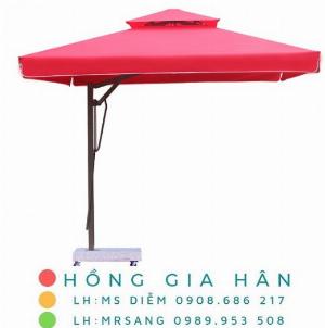 Dù vuông lệch tâm giá rẻ TP.HCM Hồng Gia Hân D023