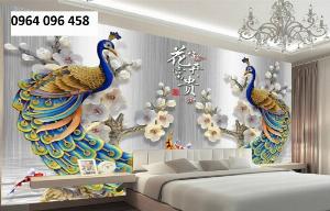 Tranh 3d trang trí tường phong ngủ - SXGD3