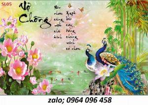 Tranh 3d trang trí tường phong ngủ - SXGD3