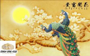 Tranh 3d trang trí tường phong ngủ - SXGD3
