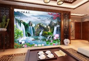 Tranh gạch 3d ốp tường ngoài trời - SXKG4