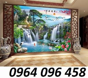 Tranh gạch hoa sen 3d - XNV43