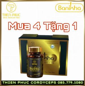 [Mua 4 Tặng 1] Hộp 30 Viên Nang Đông Trùng Hạ Thảo Thiên Phúc BaNiKha